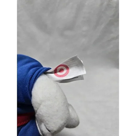 Target Bullseye Dog Winter Weather Costume Plush Stuffed Animal 8"- Read - Picture 5 of 13